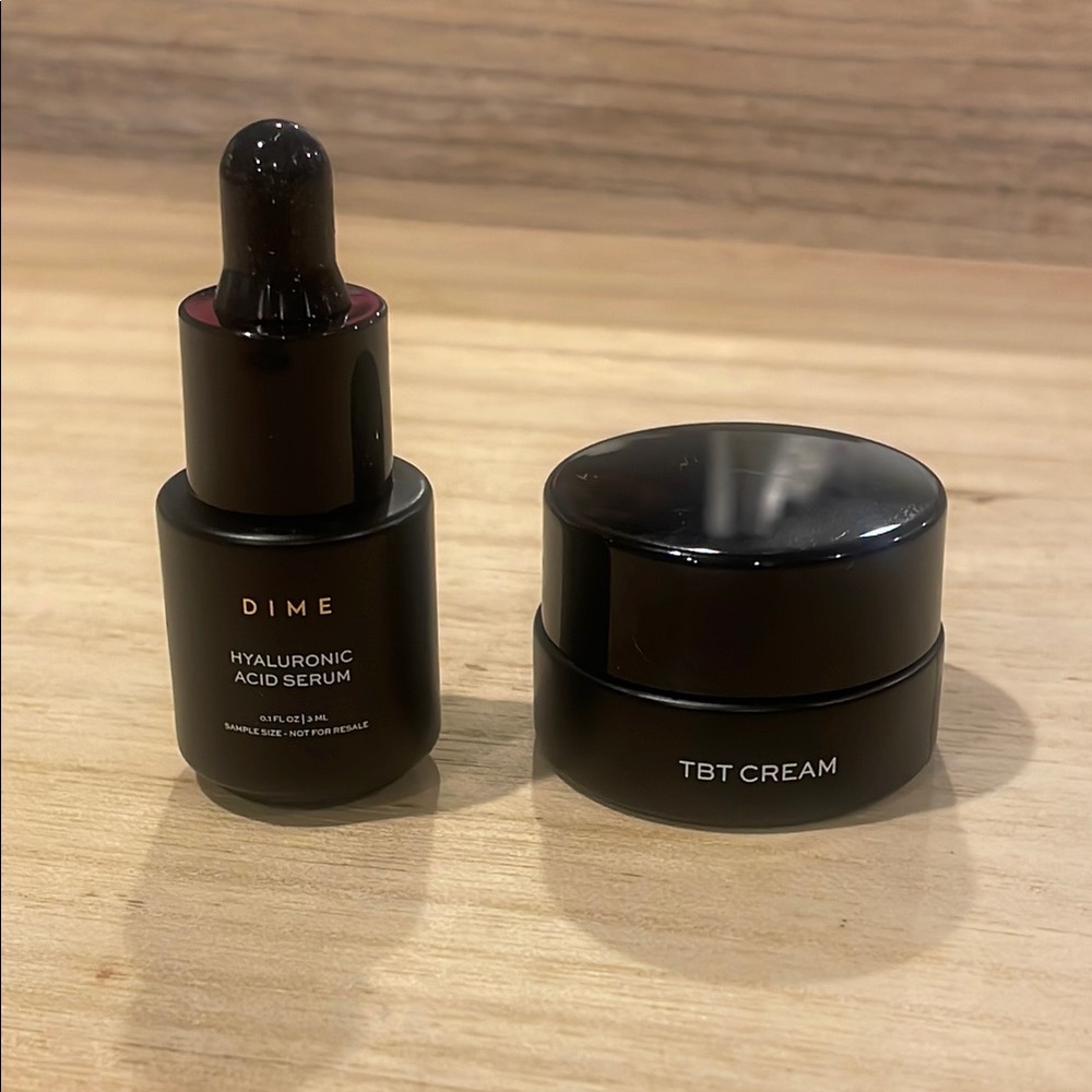 DIME hyaluronic acid serum & TBT cream